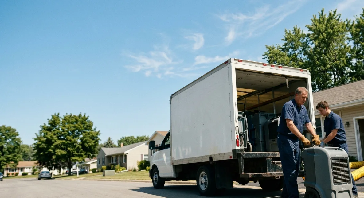 Water Damage Cleanup in Greenville, IN near me